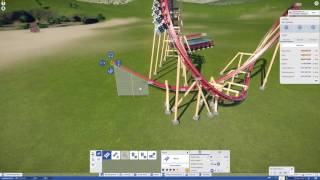 Planet Coaster | Mizuchi | B&M Inverted Coaster | Timelapse Part 1