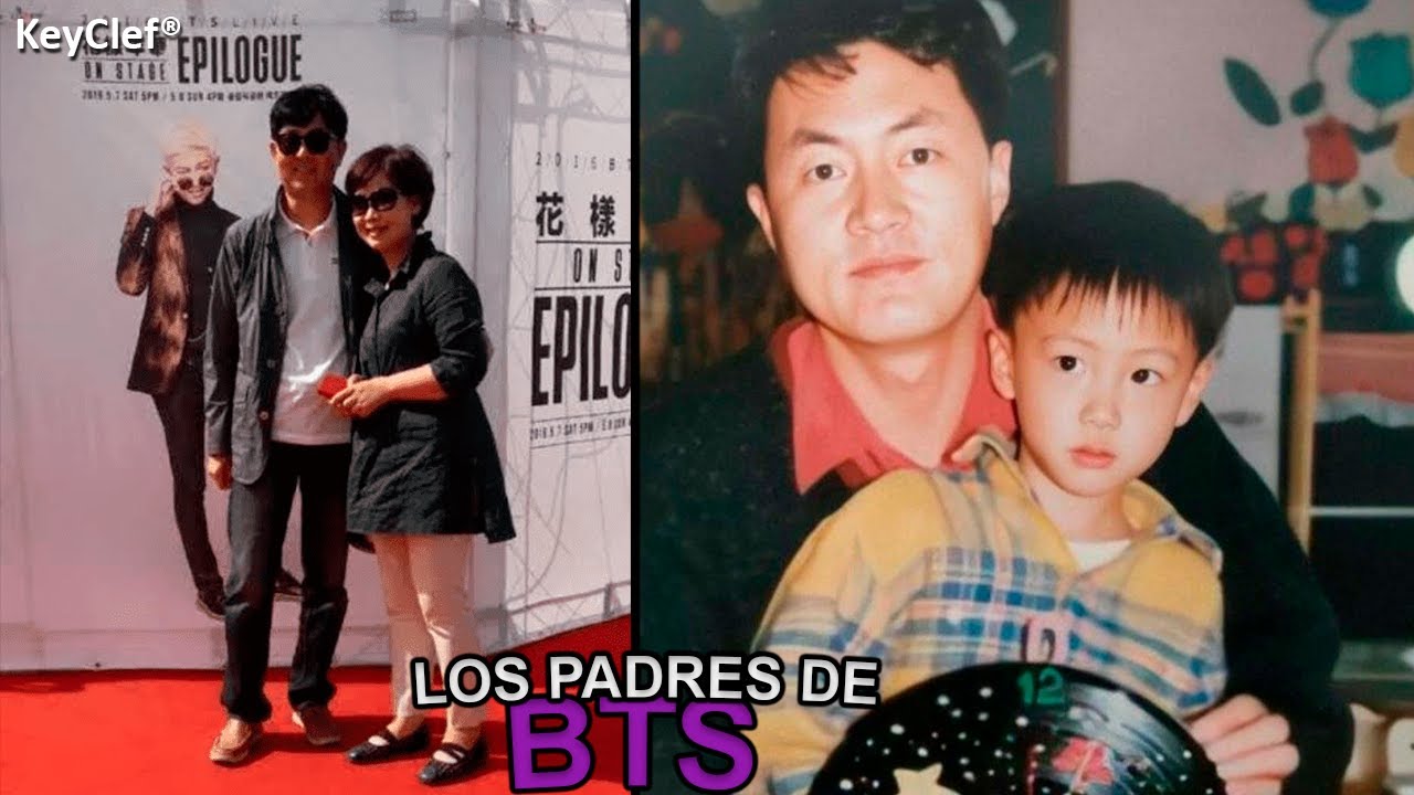 Estos son los NOMBRES de los PADRES de BTS - YouTube