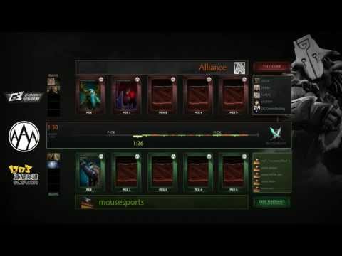 Alliance (NTH) vs Mouz - Game 2 (G-1 League - NA/EU Qualifier) [PERFECTION]