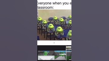 POV: You enter the wrong class.