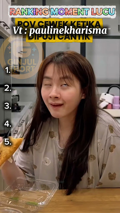 Pov of a girl when she is praised for being beautiful 😂😂