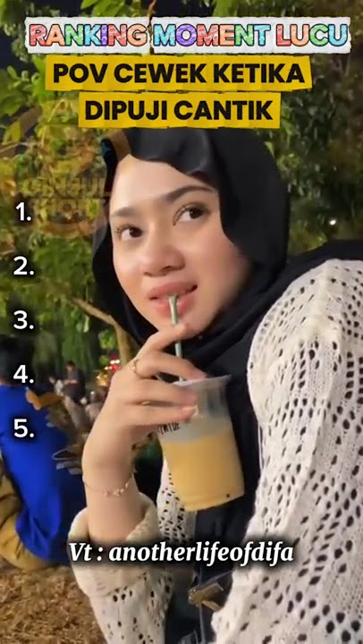 Pov of a girl when she is praised for being beautiful 😂😂