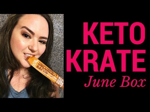Keto Krate June Box || Keto Diet || Weight Loss || Low Carb