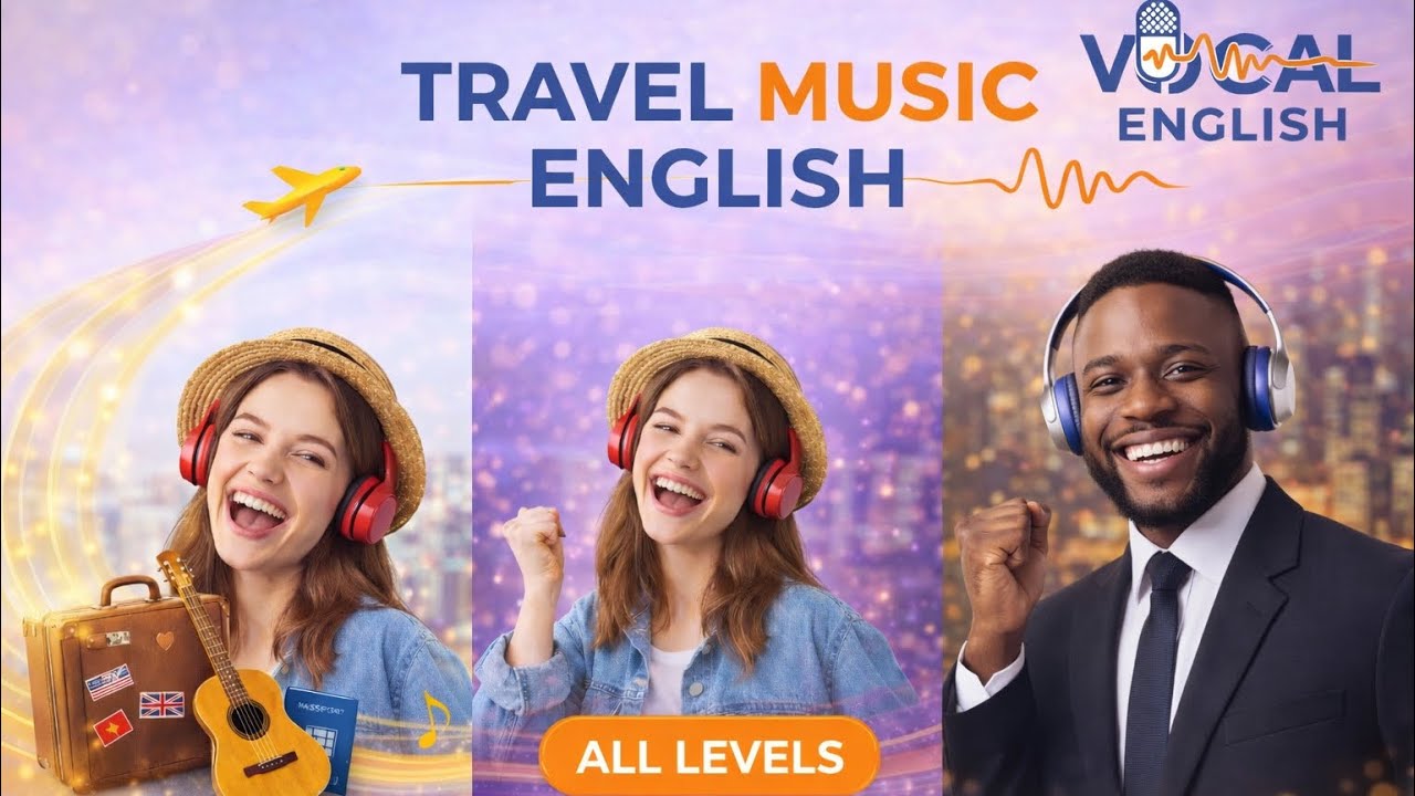 여행 영어 노래 모음 | 초급 중급 고급 한번에              Travel Music English | Beginner Intermediate Advanced