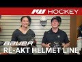 Bauer RE-AKT Helmet Line Insight with the RE-AKT 150