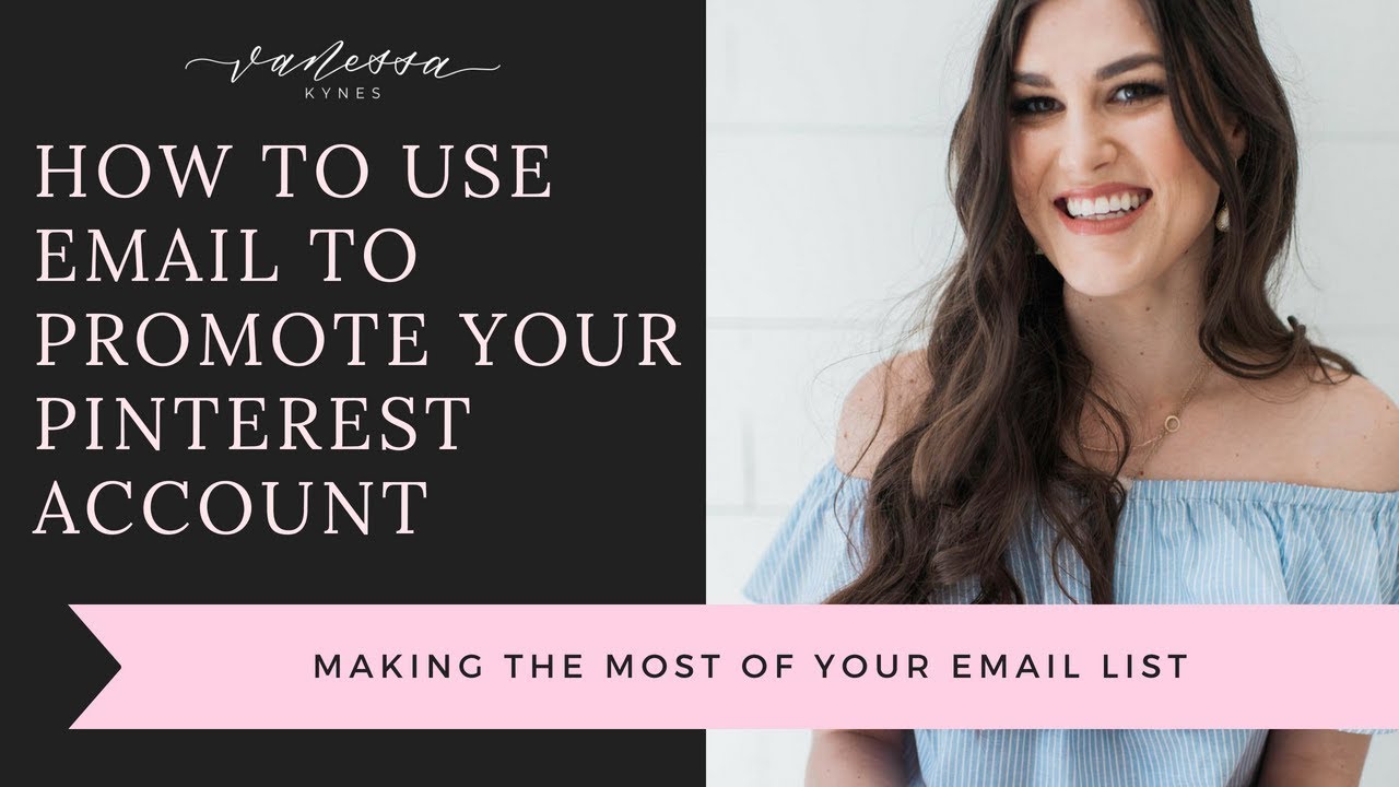 How to Use Email to Promote your Pinterest Account - YouTube