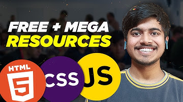 🔥 Ultimate FREE Resources For Learning WEB DEVELOPMENT! - Projects FREE Course - Be Harshu