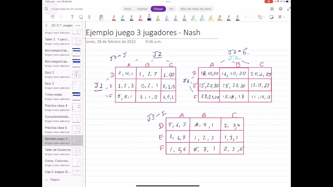 Equilibrio De Nash Con 3 Jugadores www.youtube.com