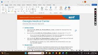 Illustrated Excel 2019 | Module 5: SAM Project 1a Georgia Medical Center #illustrated_excel Profile