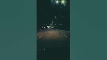 night car drive status | night car driving sad 😔 song status#shorts#travel