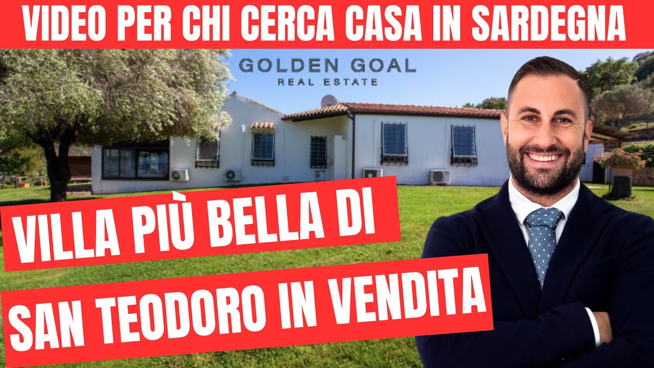 La villa più bella Di San Teodoro in Vendita