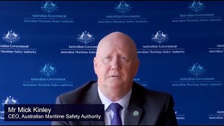 AMSA CEO Mick Kinley delivers keynote presentation at Maritime SheEO Conference 2021