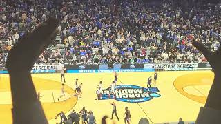 Duke vs Uconn last shot arena reaction