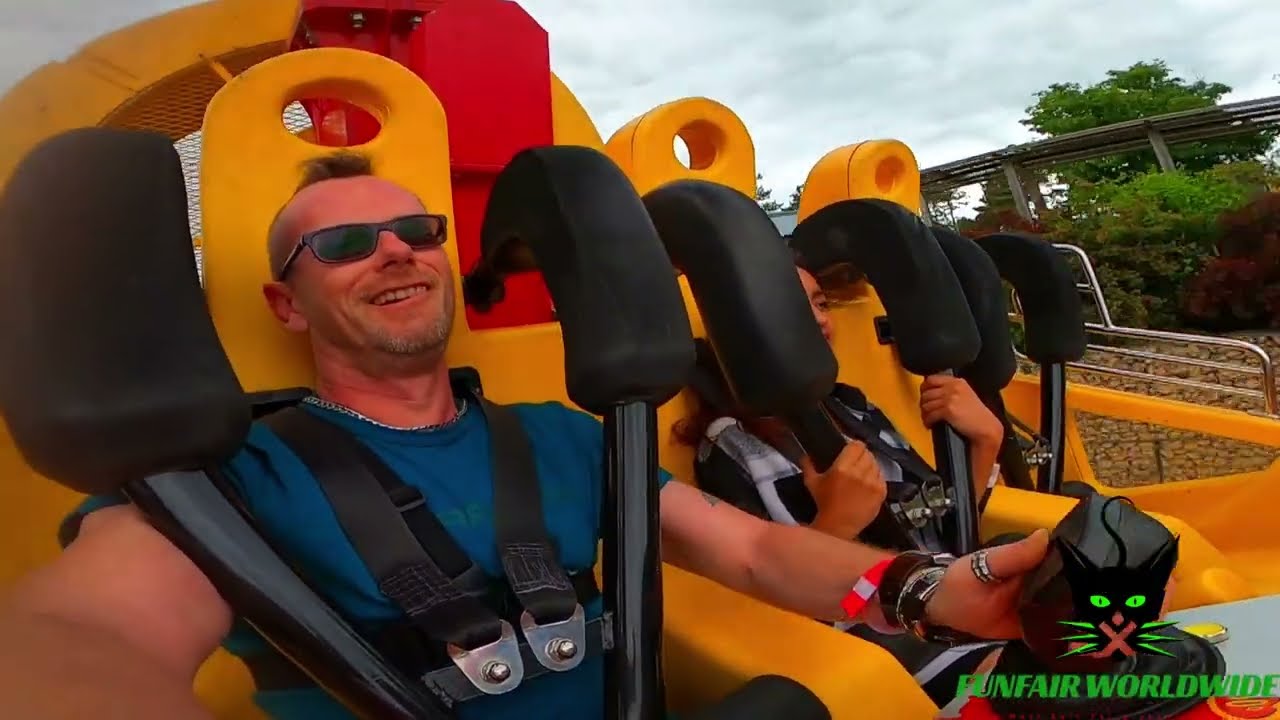 Technical Park's FLYING FURY: The Most Intense UNDERRATED Fairground Ride Ever! (Onride POV) 🇫🇷