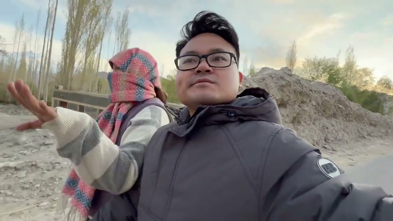 my family first time meeting my wife family in nubra vally🥰😍😘