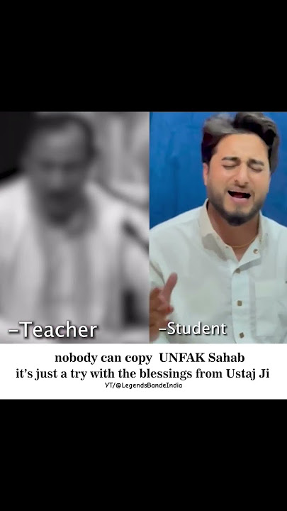 Blessings of Ustad Nusrat Fateh Ali Khan Sahab 🙏❤️ - Khan Saab Sargam @legendsbandeindiaP1 #newsong