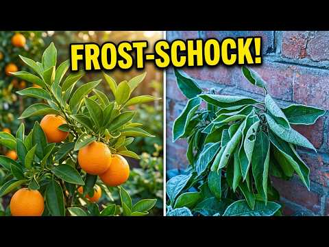 Zitruspflanzen im Januar – Frostiges Update 2024