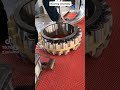 Assembly of a big bearing