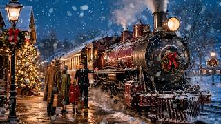 🎄 Vintage Christmas Magic ❄️ Cozy 1950s–60s Ride | Sinatra, Nat