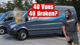 Problems with Maintaining a Fleet of 40 Vehicles (Amazon DSP Trucking Company)