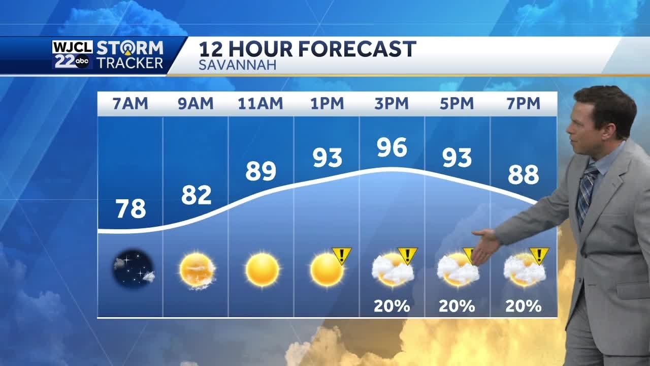 More hot and humid weather this afternoon - YouTube