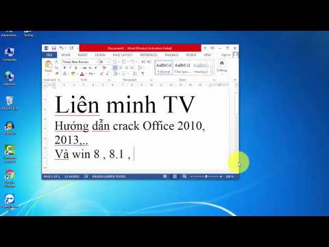 CRACK ‪‪Microsoft Office 365‬, ‪Windows 10 bằng KMspico tvt6666 [Thủ thuật máy tính]