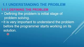 Computer Science, Class 10th  Chapter 01 , Problem Solving,Defining, Analyzing, planning, candid sol