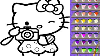 Hello Kitty Coloring Games Free Online