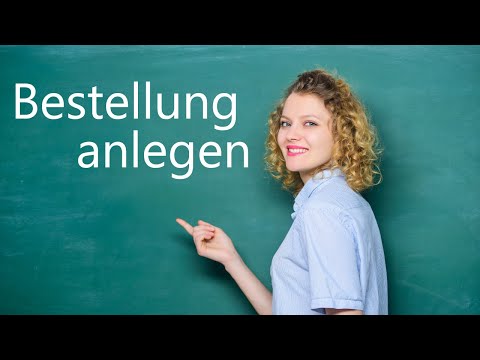 Microsoft Dynamics AX - Bestellung anlegen