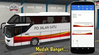 Tutorial Buat Livery Sendiri Menggunakan Aplikasi Pixellab | Bus Simulator Indonesia (BUSSID) screenshot 2
