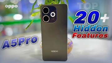 Oppo A5 Pro  5G Top 20+ Tips and Tricks in Hindi | Oppo A5 Pro Hidden Features | a5pro