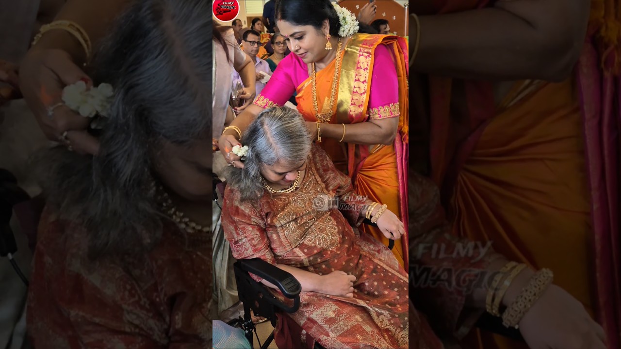 നടക്കാൻ കഴിയാത്ത അമ്മയ്ക്ക് മുല്ലപ്പൂ ചൂടി കൊടുക്കുന്ന നിവ്യ❤️