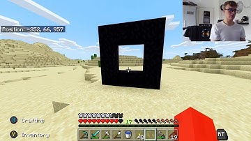 First time ever going into the Nether