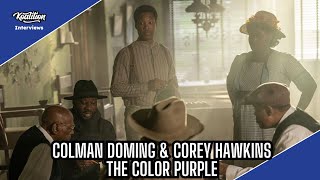 The Color Purple's Colman Domingo and Corey Hawkins On The Healing of Black Male Generational Trauma