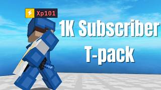 Releasing My 1K Sub Texture Pack