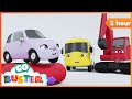 🤫 Hide and Seek at Soft Play! | 2 Hours of Go Buster Fun | Go Buster - Bus Cartoons & Kids Stories