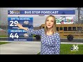 Snow Transitions To Rain As A Warming Trend Begins 