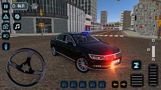 Volkswagen Passat Cumhurbaşkanı Koruma Oyunu:Polis || Polis Simülatör Oyunu #6 - Android Gameplay screenshot 3