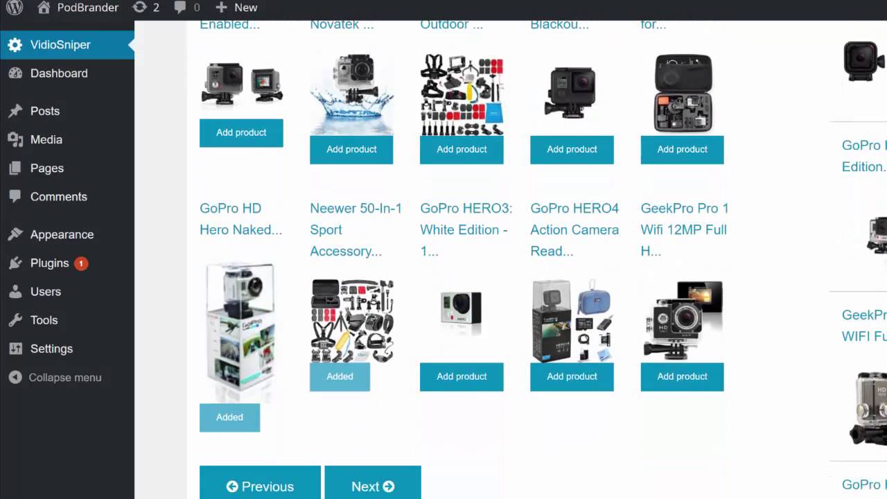 Vidio Sniper Demo video