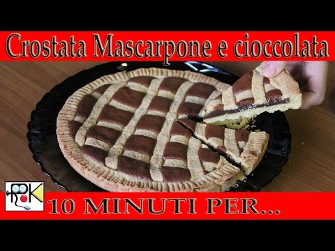 Crostata mascarpone e nutella