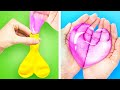 SLIME VS. BALÃO! QUAL É MAIS SATISFATÓRIO? || DICAS LEGAIS PARA BRINCAR COM SLIMES E BALÕES EM CASA