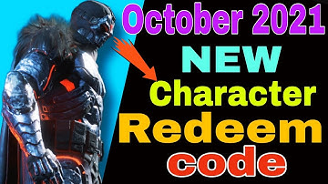 *NEW* October 2021 CHARACTER NEW REDEEM CODE 2021 | CODM FREE CHARACTER REDEEM CODE OCTOBER 2021