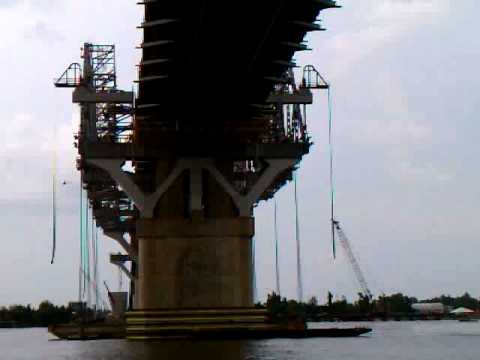 Huey p long bridge lift