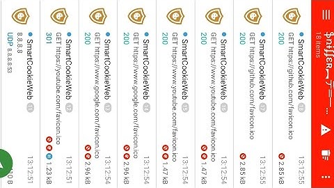 Http C A N A R Y | Sniffer running on Android 11