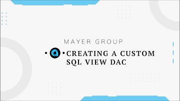 Creating a Custom SQL View DAC within Acumatica