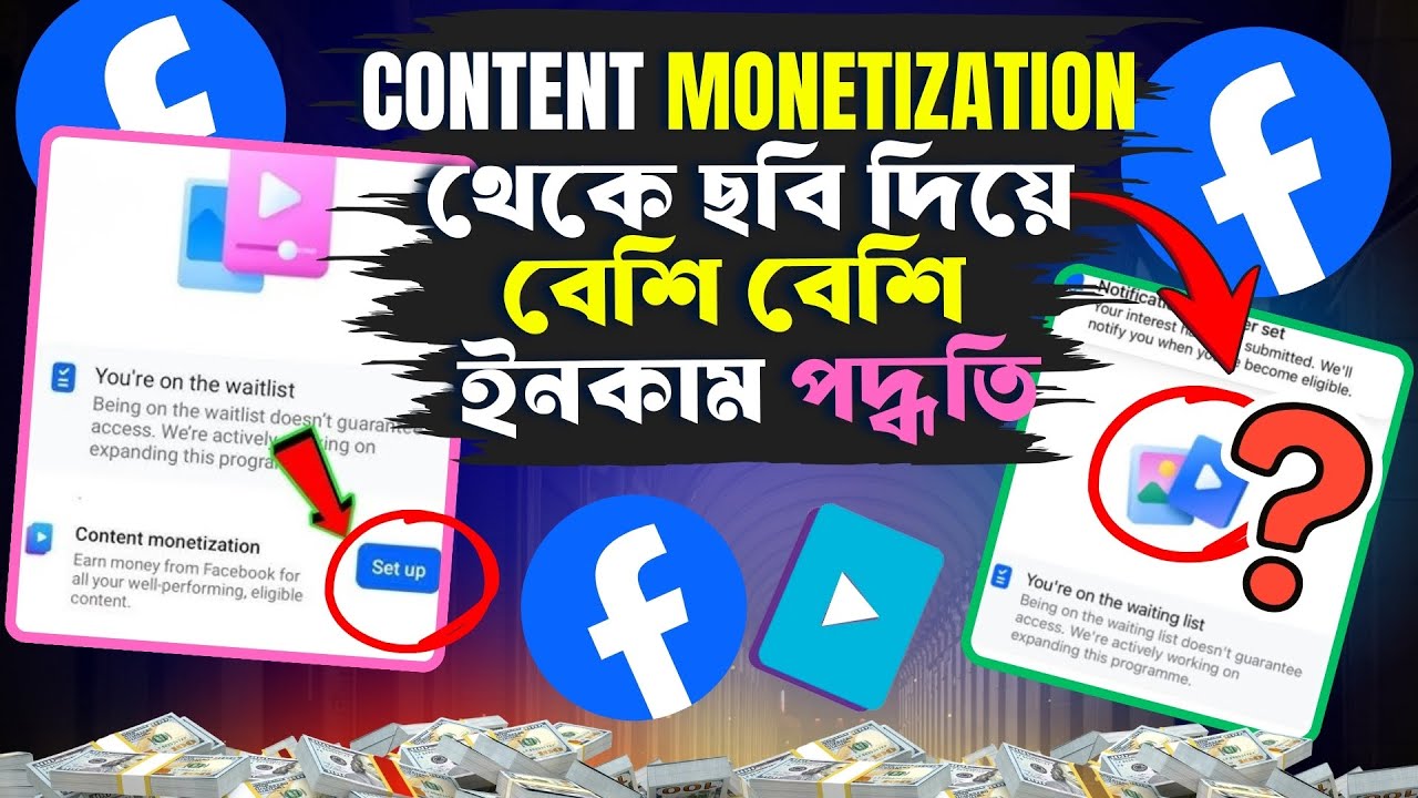 How to earn more income from images through content monetization II Facebook content Monetization