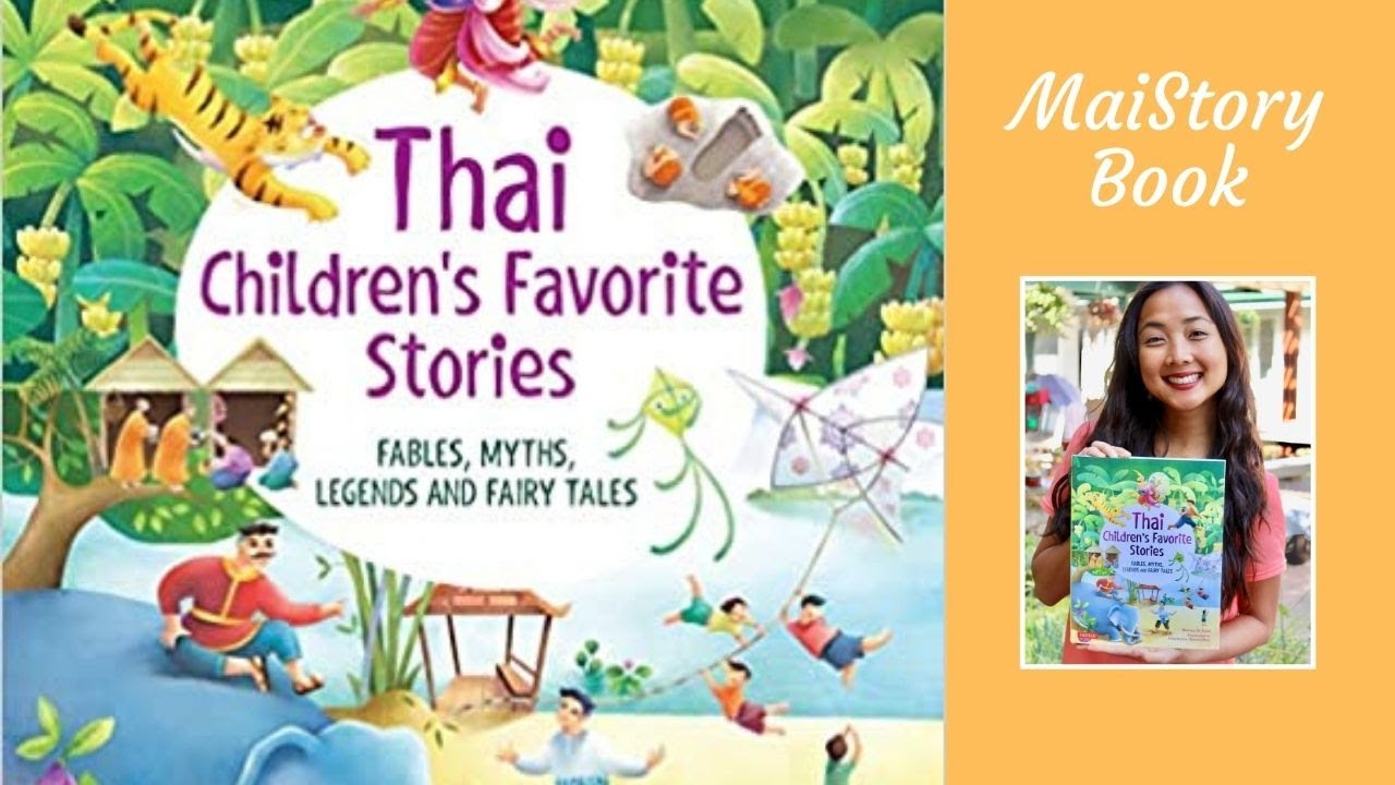 Thai Children's Favorite Stories by Marian D. Roth: An interactive Read Aloud Book for Kids
