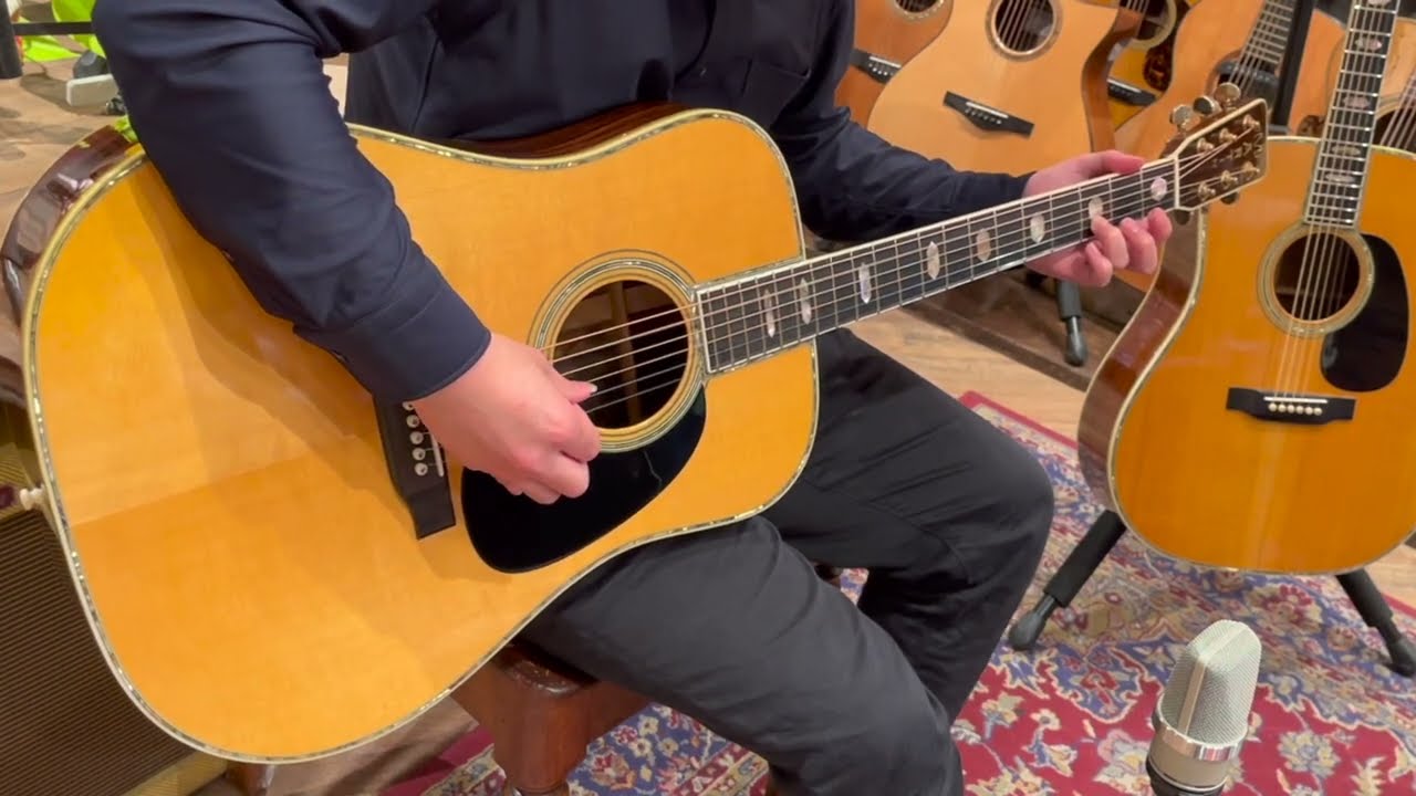 試奏】1000万円のギターの音が最高すぎた/ Martin D-45（1969