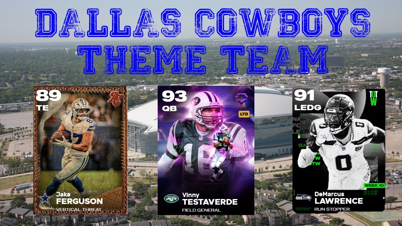 Команда по созданию тем Dallas Cowboys — ЛУЧШАЯ команда по созданию тем в Madden 26!