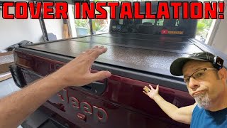 Jeep Gladiator Tonneau Cover Installation